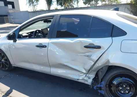 2021 Toyota Corolla Se Nightshade Edition from USA, damaged, VIN 5YFS4MCE8MP085970